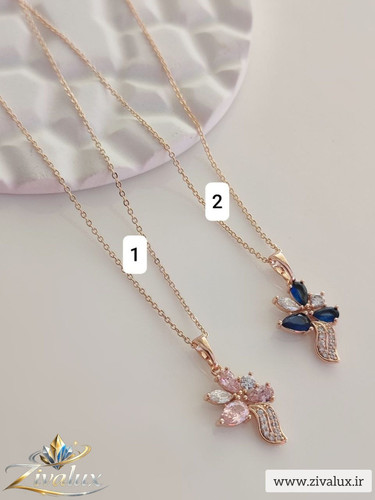 گردنبند زنانه مارک ژوپینگ XUPING طرح گل