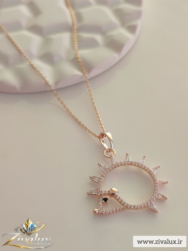 گردنبند زنانه مارک ژوپینگ XUPING نگین دار