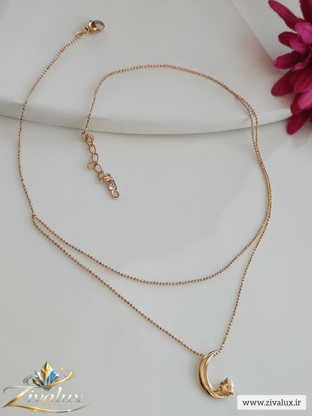 گردنبند زنانه مارک ژوپینگ XUPING طرح ماه