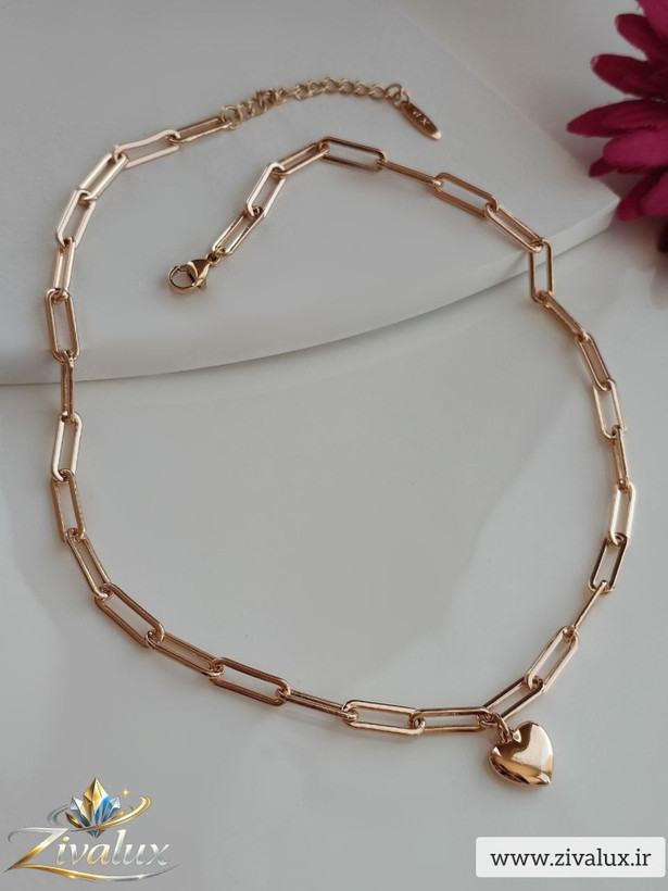گردنبند زنانه مارک ژوپینگ XUPING طرح قلب