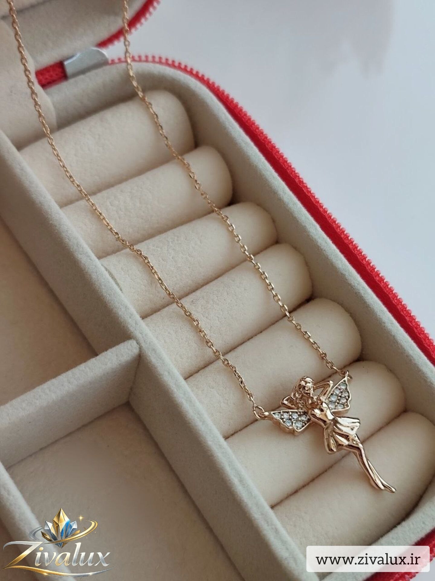 گردنبند زنانه مارک ژوپینگ XUPING طرح فرشته