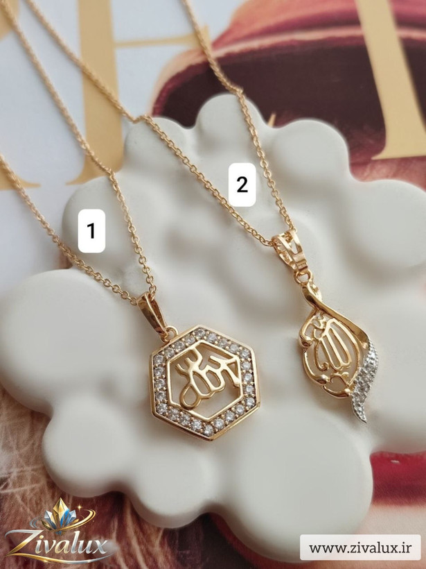 گردنبند زنانه مارک ژوپینگ XUPING نگین دار