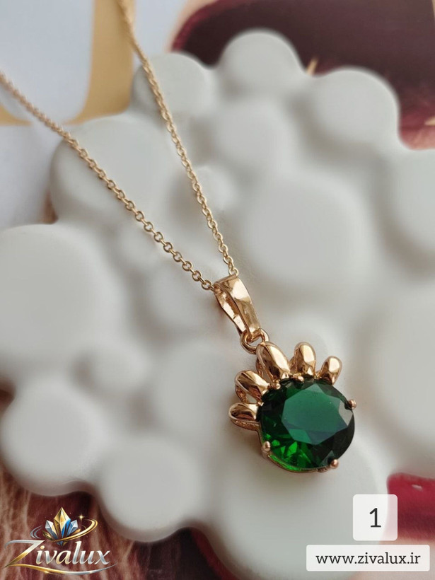 گردنبند زنانه مارک ژوپینگ XUPING نگین دار