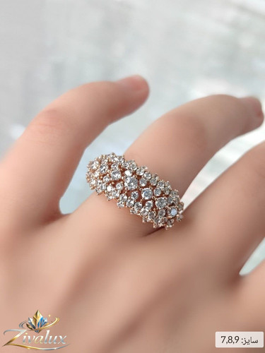 انگشتر زنانه مارک ژوپینگ XUPING نگین دار (سایز: ۷،۸،۹)