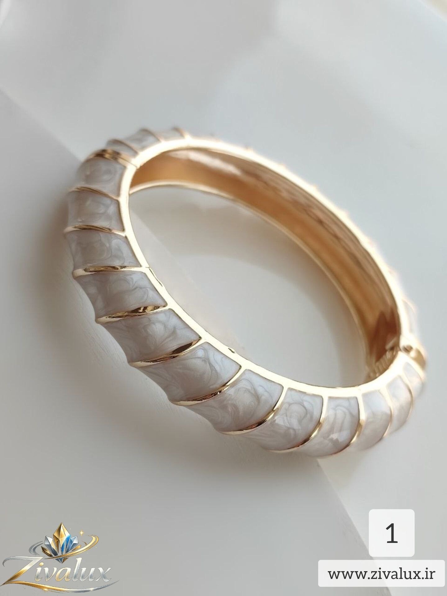 بنگل زنانه مدل مینا کاری BANGLE