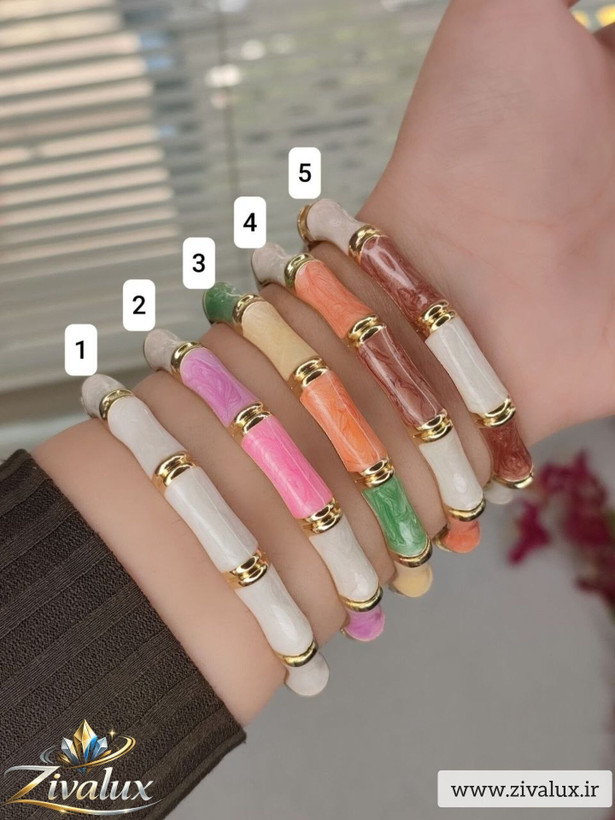 بنگل زنانه مدل مینا کاری BANGLE