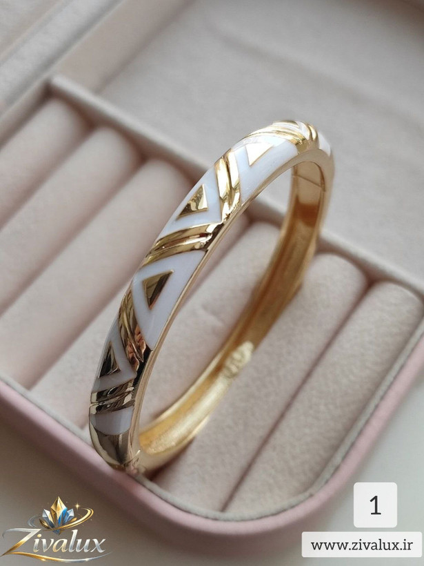 بنگل زنانه مدل مینا کاری BANGLE