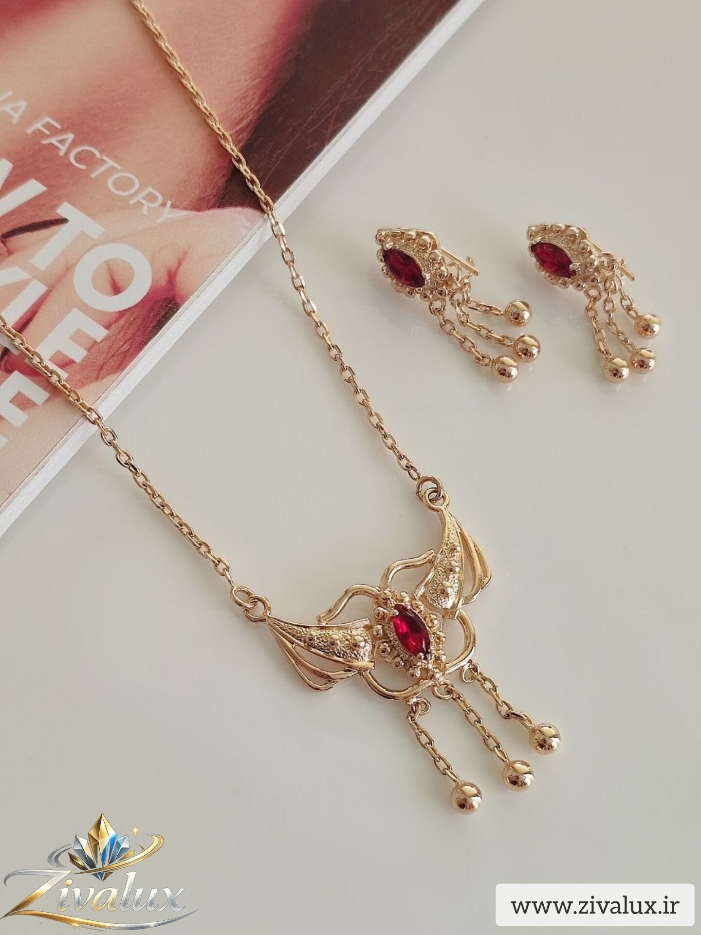نیمست زنانه مارک ژوپینگ XUPING نگین دار