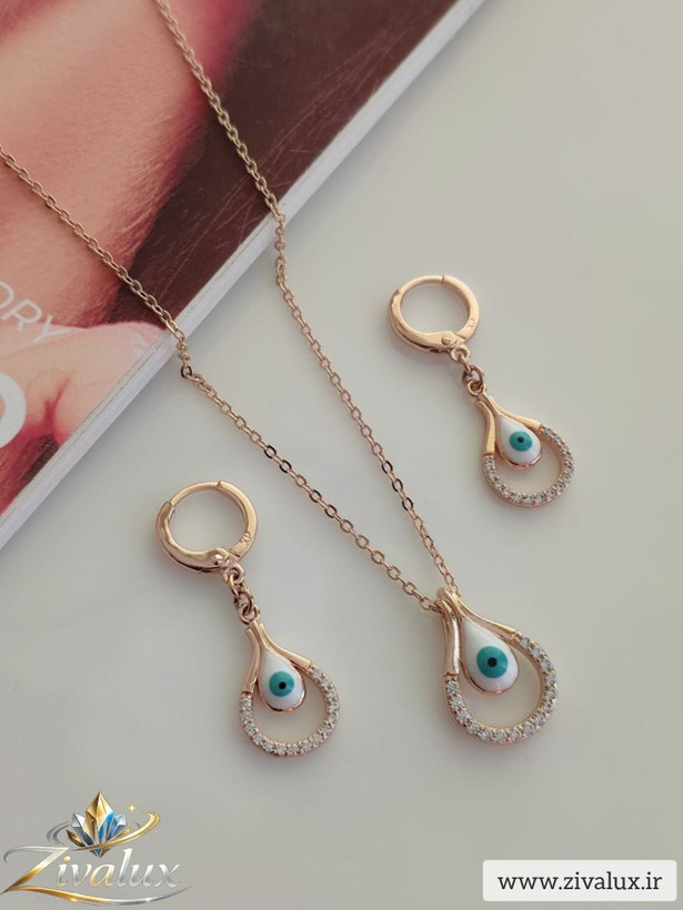 نیمست زنانه مارک ژوپینگ XUPING چشم نظر نگین دار