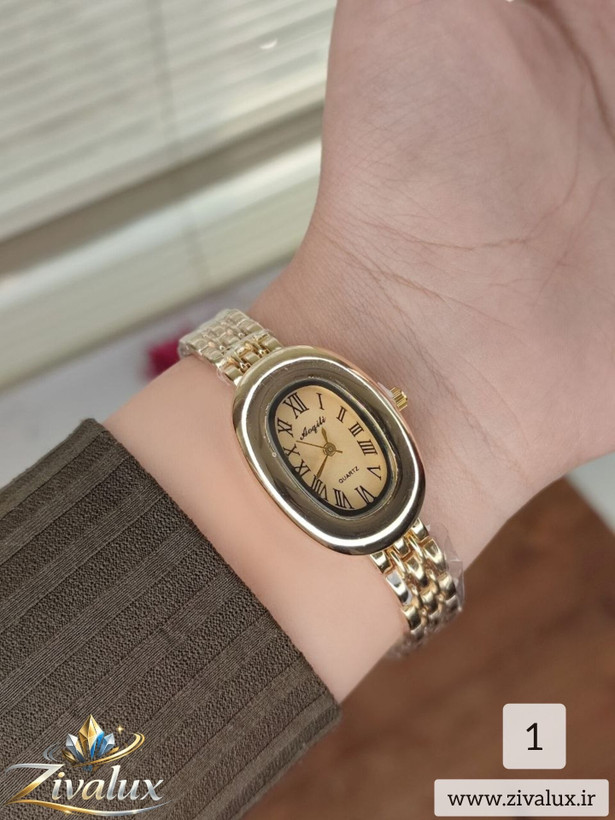 ساعت مچی زنانه مارک AOQILI بند فلزی