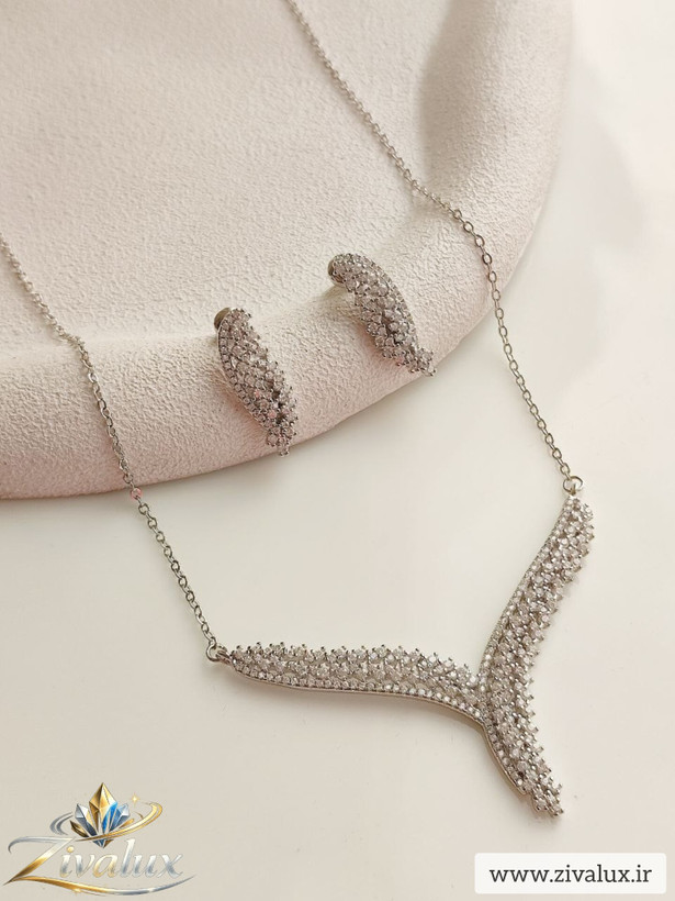 نیمست زنانه مدل جواهری JEWELRY نگین دار