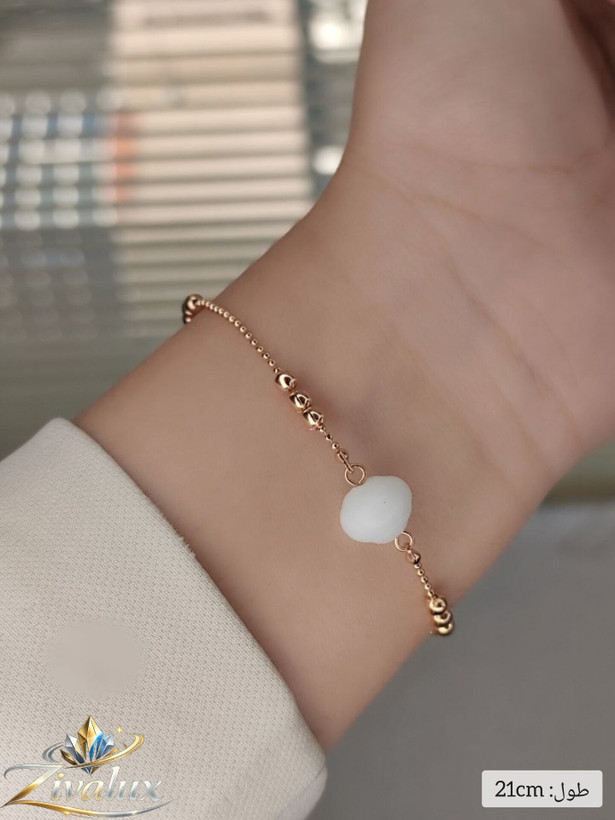 دستبند زنانه مارک ژوپینگ XUPING مروارید دار