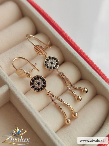 گوشواره زنانه مارک YSX نگین دار