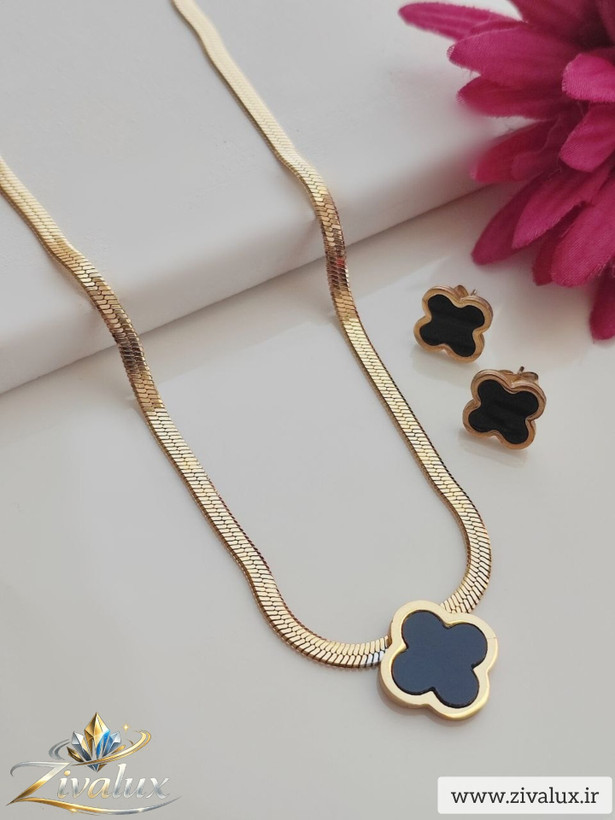 نیمست زنانه استیل طرح ونکلیف VAN CLEEF