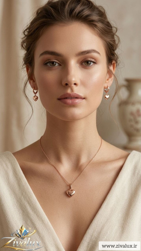 نیمست زنانه مارک ژوپینگ XUPING طرح قلب