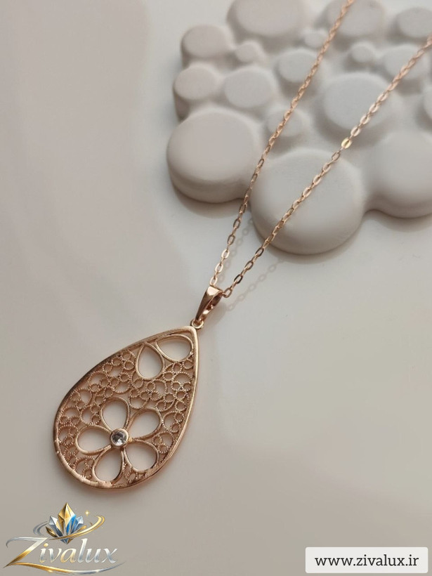 گردنبند زنانه مارک ژوپینگ XUPING طرح گل