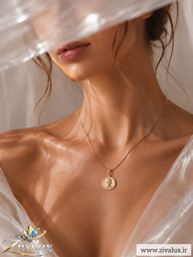 گردنبند زنانه مارک ژوپینگ XUPING طرح طلا