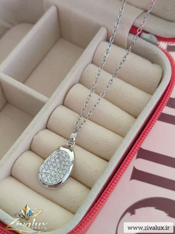 گردنبند زنانه مارک ژوپینگ XUPING نگین دار