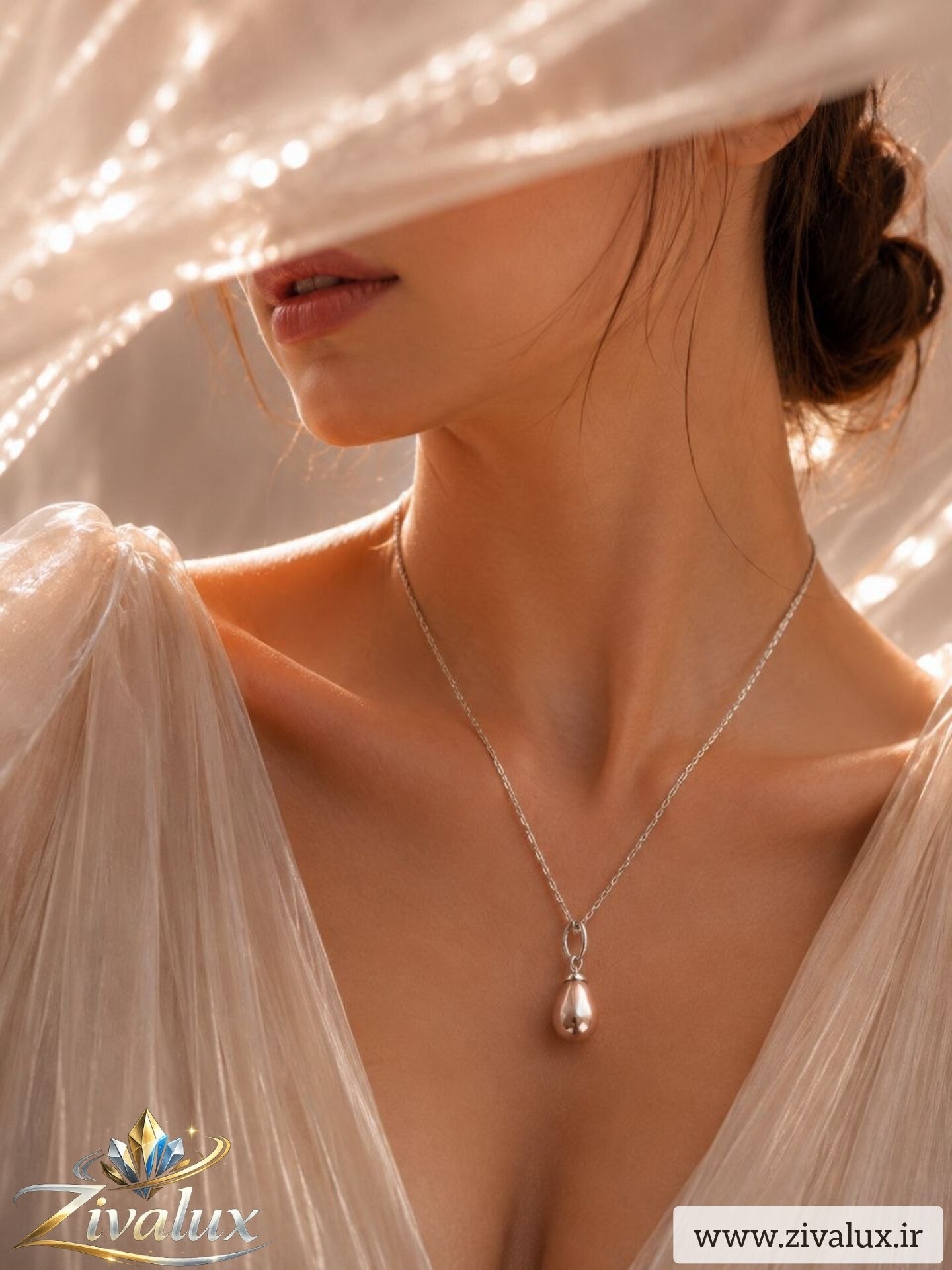 گردنبند زنانه مارک ژوپینگ XUPING