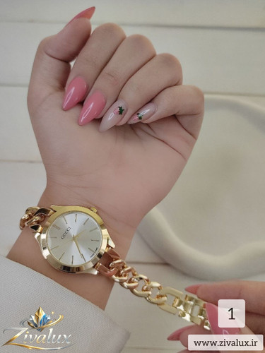 ساعت مچی زنانه مارک GUCCI بند کارتیر