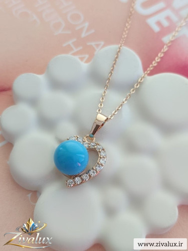گردنبند زنانه مارک ژوپینگ XUPING نگین دار