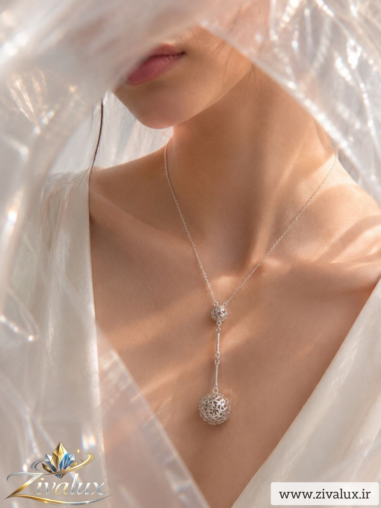 گردنبند زنانه مارک ژوپینگ XUPING