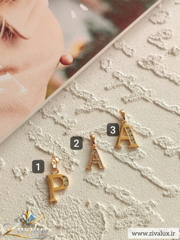 گردنبند زنانه مارک ژوپینگ XUPING طرح ای A و پی P