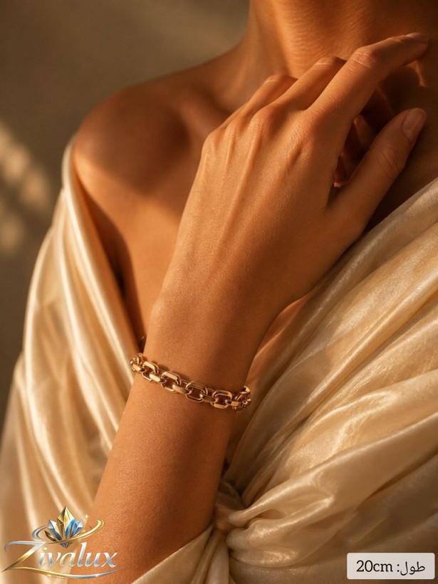 دستبند زنانه مارک ژوپینگ XUPING طرح زنجیری