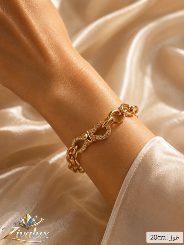 دستبند زنانه مارک ژوپینگ XUPING طرح نامحدود