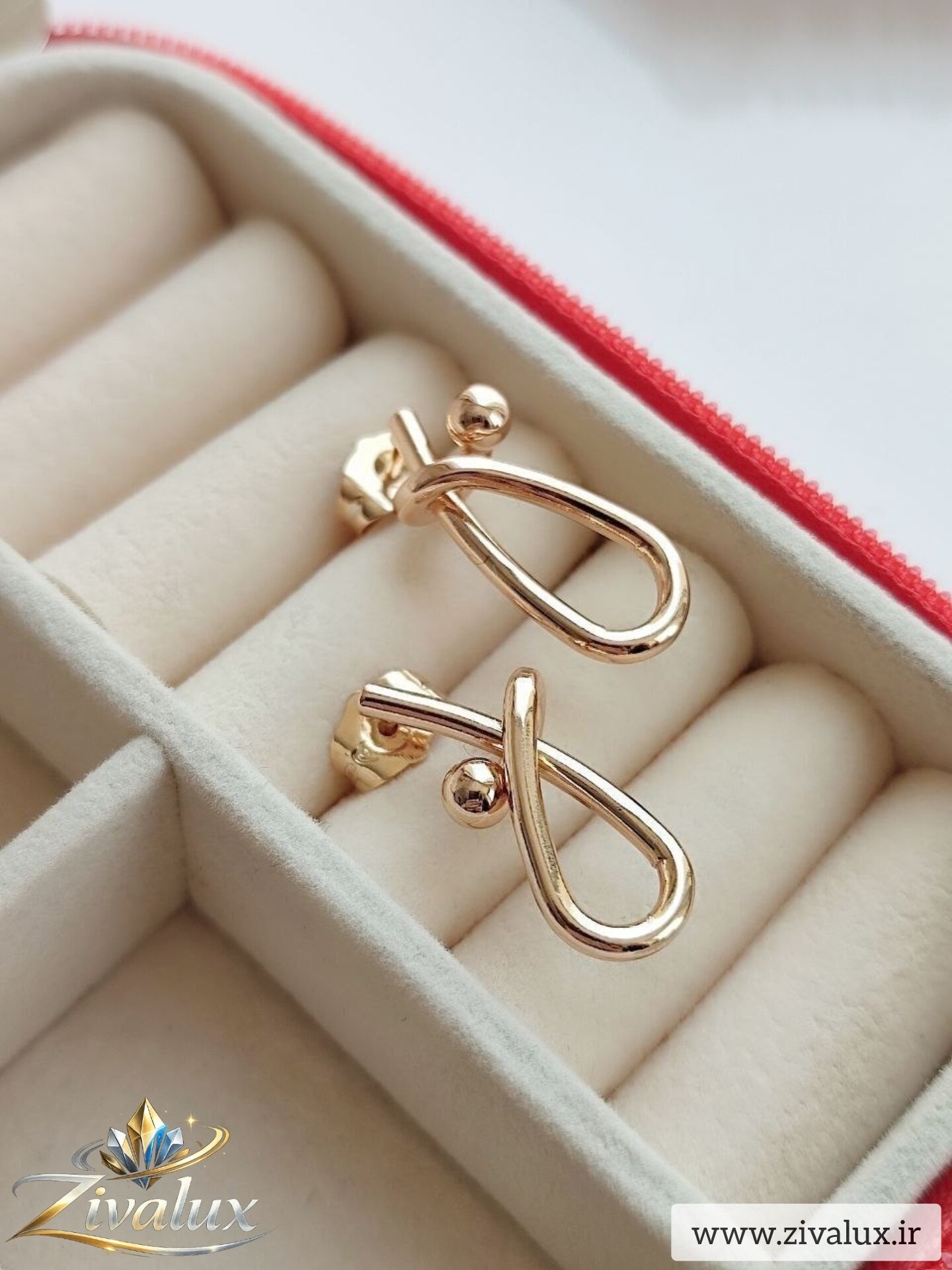گوشواره زنانه مارک ژوپینگ XUPING
