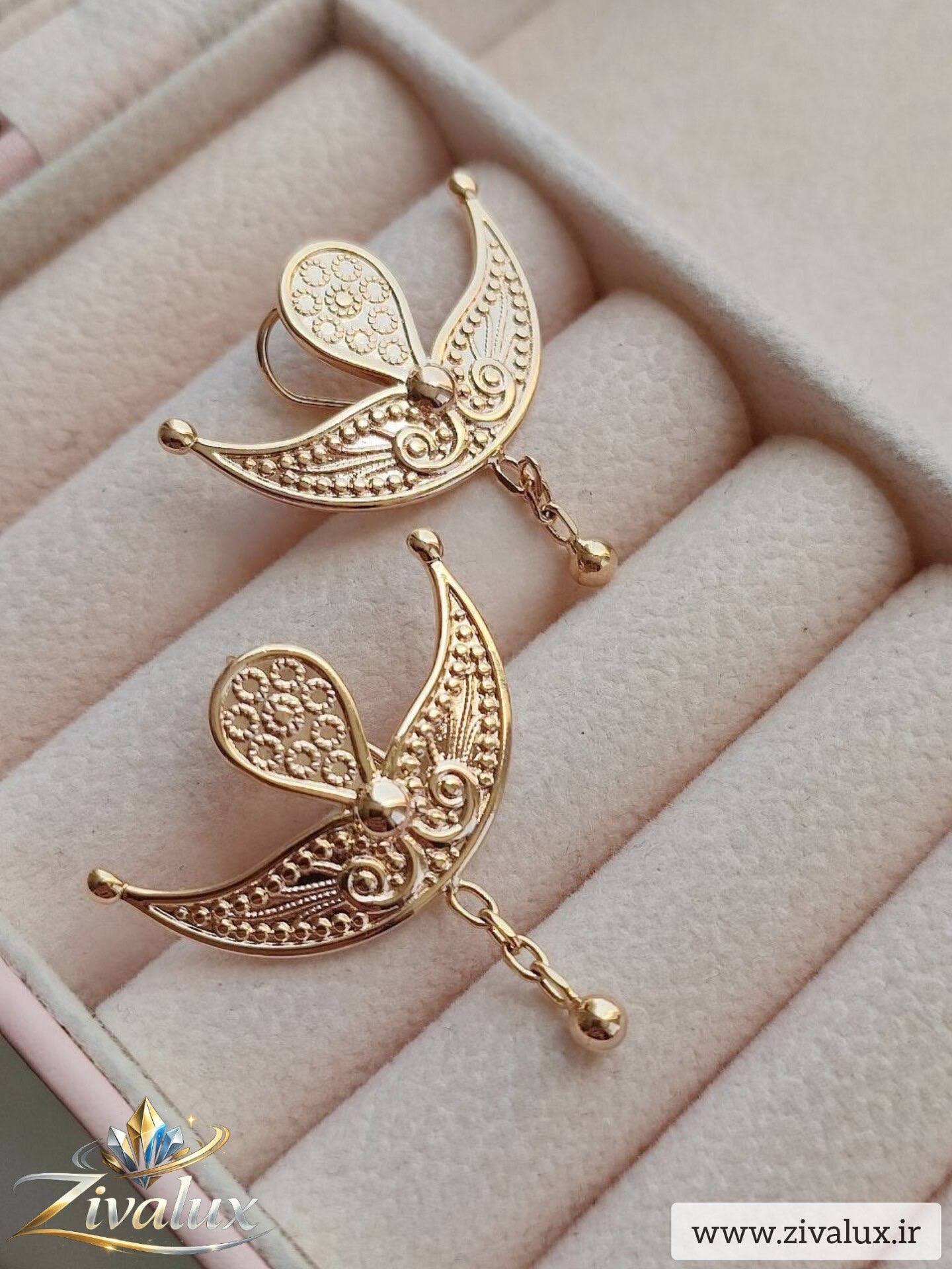 گوشواره زنانه مارک ژوپینگ XUPING