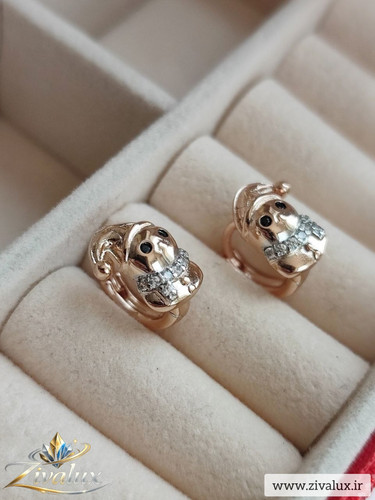 گوشواره زنانه مارک ژوپینگ XUPING نگین دار