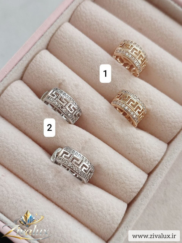 گوشواره زنانه مارک ژوپینگ XUPING نگین دار