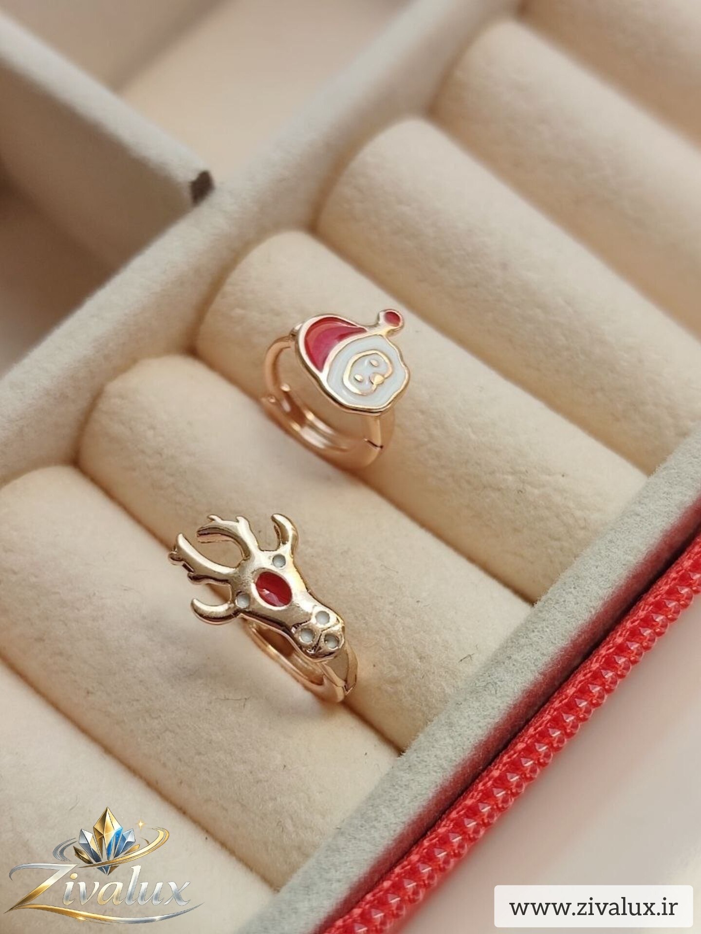 گوشواره زنانه مارک ژوپینگ XUPING