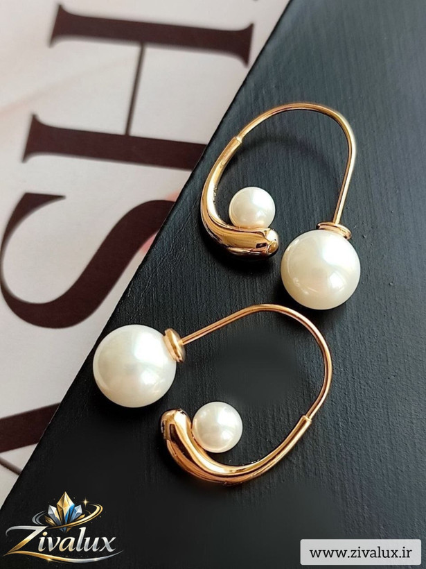 گوشواره زنانه مارک ژوپینگ XUPING مروارید دار