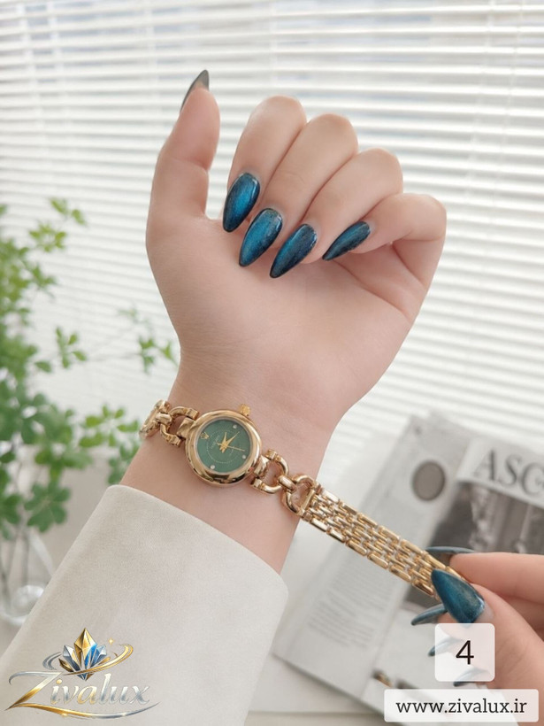 ساعت مچی زنانه مارک رولکس ROLEX بند فلزی