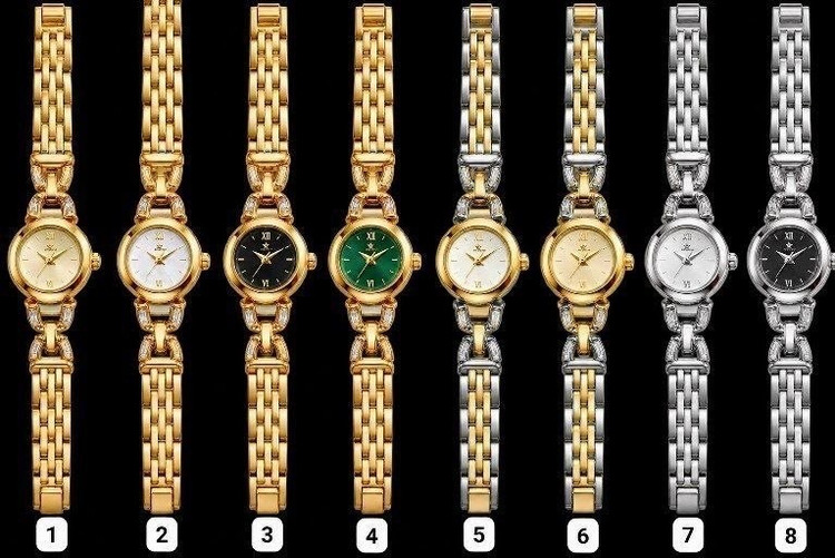 ساعت مچی زنانه مارک رولکس ROLEX بند فلزی