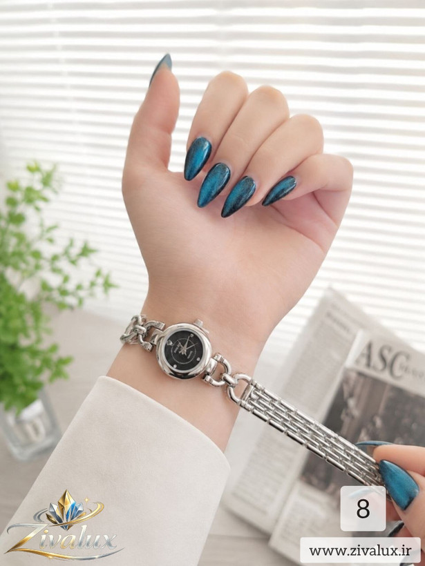 ساعت مچی زنانه مارک رولکس ROLEX بند فلزی