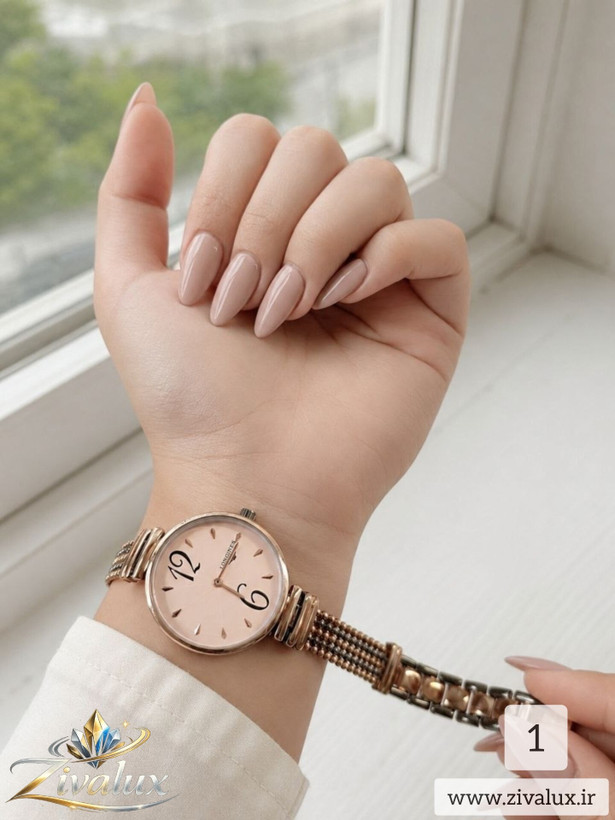 ساعت مچی زنانه مارک LONGINES بند فلزی