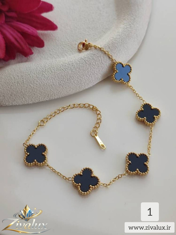 دستبند زنانه مدل ونکلیف VANCLEEF