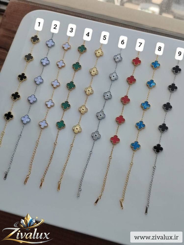 دستبند زنانه مدل ونکلیف VANCLEEF