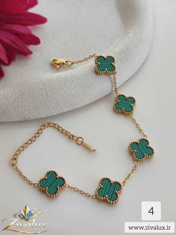 دستبند زنانه مدل ونکلیف VANCLEEF