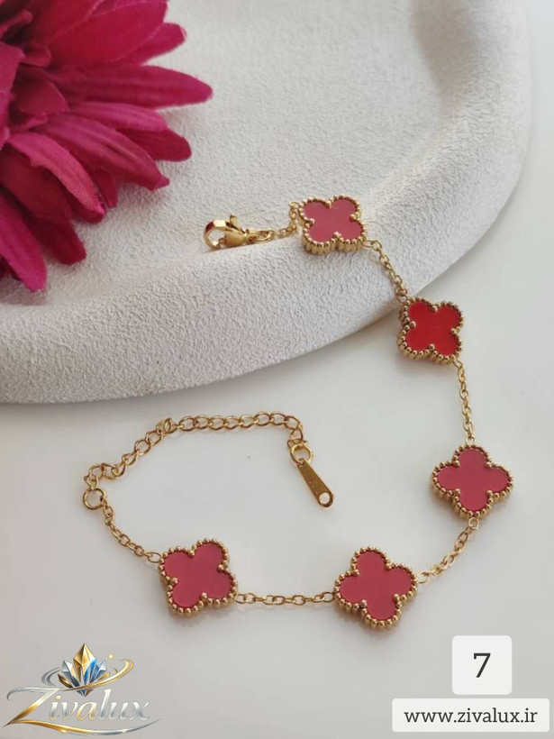 دستبند زنانه مدل ونکلیف VANCLEEF