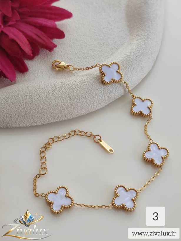 دستبند زنانه مدل ونکلیف VANCLEEF