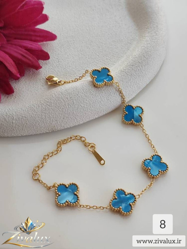 دستبند زنانه مدل ونکلیف VANCLEEF