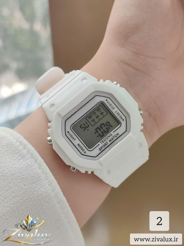 ساعت مچی زنانه مارک G-SHOCK طرح کاسیو بند سیلیکونی
