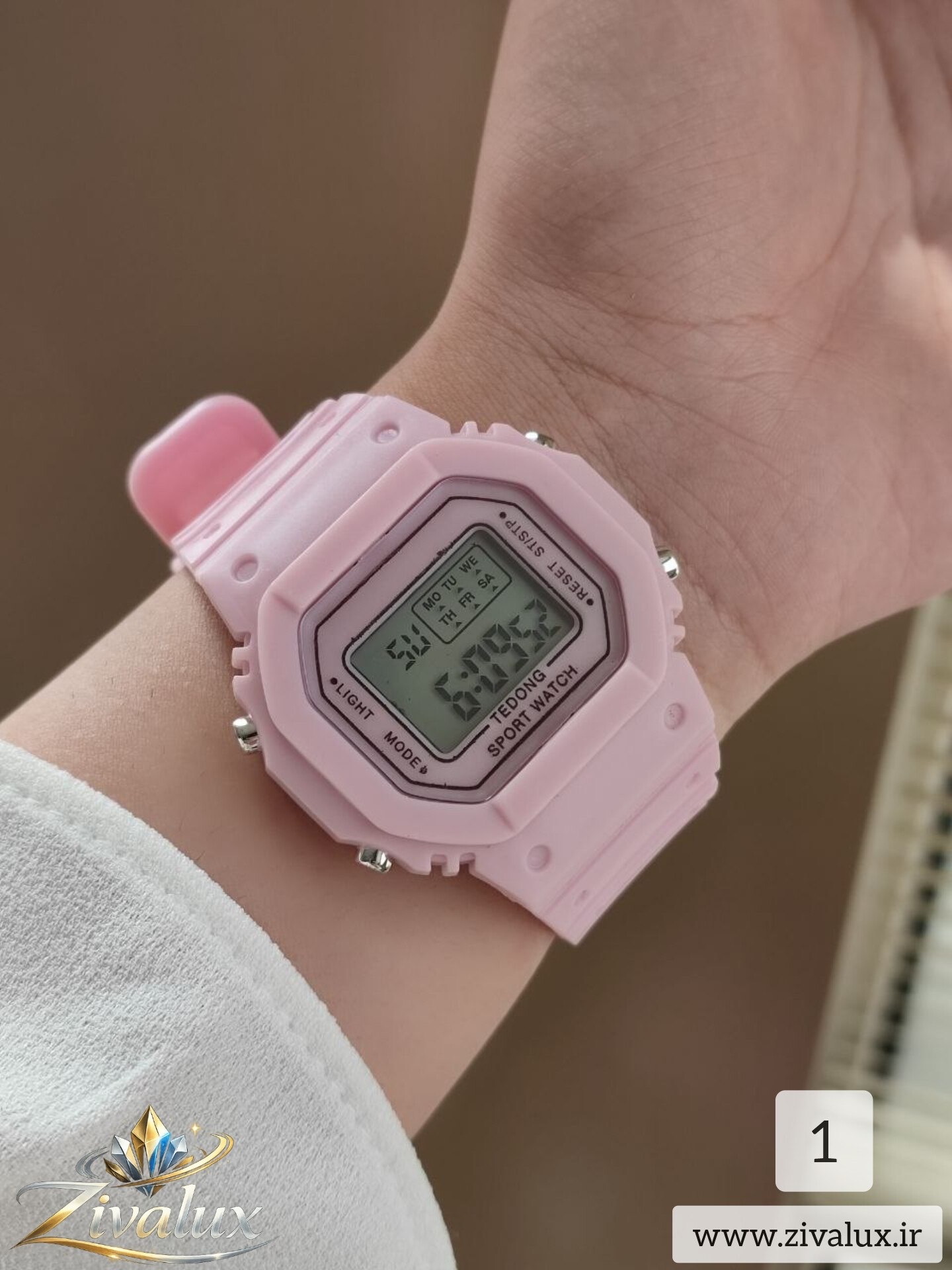 ساعت مچی زنانه مارک G-SHOCK طرح کاسیو بند سیلیکونی
