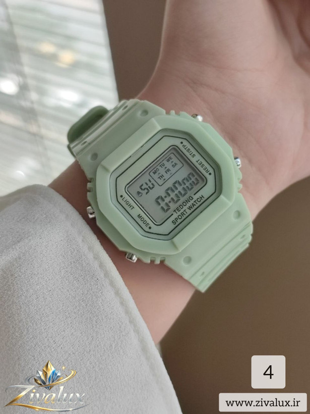 ساعت مچی زنانه مارک G-SHOCK طرح کاسیو بند سیلیکونی