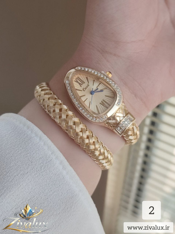 ساعت مچی زنانه مارک CUSSI بند ماری