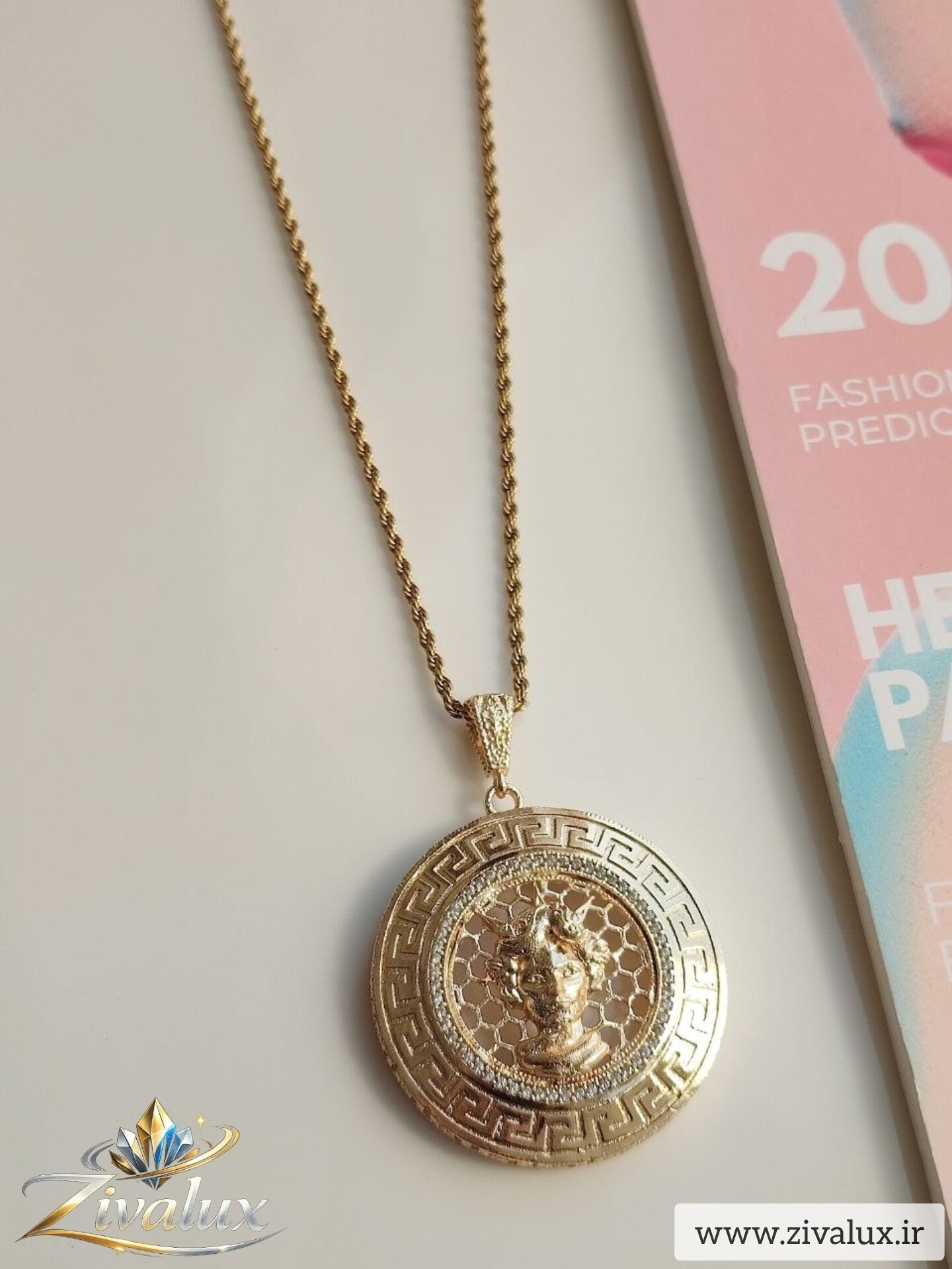 گردنبند زنانه مارک ورساچه VERSACE